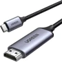 Кабель Ugreen Cable HDMI M для USB-C 1.5m Grey/Black (50570)
