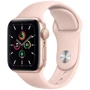 Apple Watch SE 40mm GPS Gold Aluminum Case with Pink Sand Sport Band (MYDN2) UA