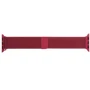 Аксесуар для Watch Fashion Milanese Loop Band Wine Red for Apple Watch 42/44/45/49mm