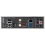 MSI MPG B550I GAMING EDGE WIFI: Роз'єми на задній панелі USB 2.0, USB 3.2 Gen 1, USB 3.2 Gen 2, USB Type-C