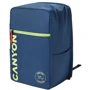Сумка для ноутбука Canyon 15.6" Cabin Size Backpack Dark Aquamarine (CNS-CSZ02DGN01): Форм-фактор 15.6"