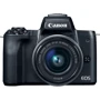 Canon EOS M50 kit (15-45mm) IS STM Black (2680C060): Сменный объектив EF-M (объективы EF и EF-S, совместимы помощью адаптера для крепления EF-EOS M)