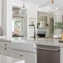 Смеситель для кухни Lefton Waterfall & Pull-Out Kitchen Faucet with Temperature Display-KF2209 Brushed Nickel: Назначение Для кухни