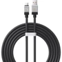 Кабель Baseus USB Cable to USB-C CoolPlay Series 100W 2m Black (CAKW000701)