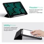 Аксессуар для iPad ArmorStandart Smart Case Fold Pen Black for iPad 10.9 (2022 / 2024) / iPad 11 2025 (ARM74944): Особенности держатель для стилуса, режим автопробуждения/сна, Удобно держать в руке, Складывается в подставку, Стильный дизайн, Приятен на ощупь