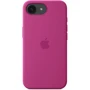 Чохол для iPhone Apple iPhone 16e Silicone Case – Fuchsia (MD3W4ZM/A): Колір розовый