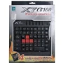Клавіатура A4 Tech X7-G100 USB Black: Додатково вологостійкість, підставка під зап'ястя