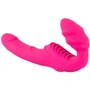 Безремневой страпон с вибрацией Vibrating Strapless Strap-On Pink
