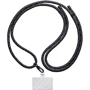 Ремешок для смартфона ArmorStandart Rope Black Royalty with Clear holder (ARM76093)