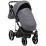 Коляска 2 в 1 Adamex Belissa Special Edidion (Chrome) PS-609 графіт - графіт шкіра (перфорація): Матеріал коліс резина
