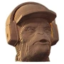 Картонный конструктор Cartonic 3D Puzzle Three Wise Monkeys. Hear No Evil