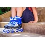 Роликовые коньки Hop-Sport 3W1 HS-8101 Speed S синие фото 7