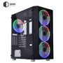Корпус QUBE GUARD ARGB Dual Side Glass (GUARD_WH86ARGBDG): Форм-фактор материнской платы ATX/MicroATX/Mini-ITX