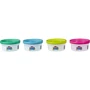 Hasbro Play-Doh Набор из 4 баночек эластичного пластилина (ELASTIX BRIGHT) E6967_E9864: Производитель Hasbro