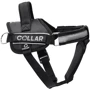 Шлея DOG Extreme серия POLICE N 4 с фонариком 70-100 см черная (07071)