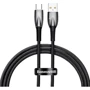 Кабель Baseus USB Cable to USB-C Glimmer Series Fast Charging 100W 1m Black (CADH000401)