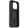 Чехол для iPhone WIWU Karbon Magnetic Case Black (LCC-107) for iPhone 14 Pro Max: Цвет черный