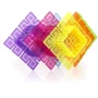 Конструктор Guidecraft Interlox Squares Квадраты, 96 деталей (G16835)