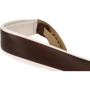 Гитарный ремень LEVY'S M26PD-BRN_CRM Classics Series Padded Two-tone Guitar Strap (Brown/Cream) фото 3