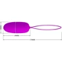 Виброяйцо Pretty Love Selkie Purple (BI-014865W)