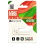 USB-флешка Mibrand 4GB Cougar USB 2.0 Silver (MI2.0/CU4P1S): Стандарт USB USB 2.0