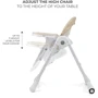 Стульчик для кормления Kinderkraft Tummie Beige (KHTUMM00BEG0000) фото 7