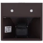 Вытяжка Minola HK 5212 BR 700 LED: Материал корпуса металл