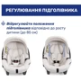 Автокресло Chicco Kory Plus i-Size бежевое (87146.50): Регулировка Высоты подголовника