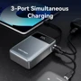 Внешний аккумулятор Vention Power Bank 20000mAh LED Display 65W Black (FHYB0)