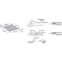 Варочная поверхность электрическая Whirlpool ACM 918/BA: Размеры для встраивания 3 х 56 х 49 см