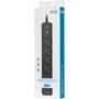 Сетевой фильтр 2E 5XSchuko, 3G*1.5мм, 3*USB-A, 2м, black (2E-SP515M2USBBK): Количество USB портов, шт 3