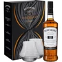 Віскі односолодовий Bowmore 12 YO в подарунковій упаковці + 2 склянки 40% 0.7 л (EV5010496006047)