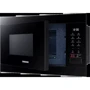 Встраиваемая микроволновая печь Samsung MS22T8254AB: Диаметр поддона 255 мм
