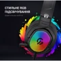 Наушники GamePro RGB HS1300 Black: Тип крепления оголовные