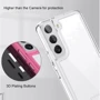 Чохол для телефона Mobile Case TPU+PC Metal Buttons Clear для Samsung S906 Galaxy S22+: Сумісність Samsung S906 Galaxy S22+