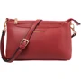 Женская сумка через плечо Amelie Galanti бордовая (A991457-red)
