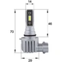 LED лампы Sho-Me F3 9006 20W: Цветовая температура, K 6500