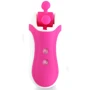 Стимулятор с имитацией оральных ласк FeelzToys - Clitella Oral Clitoral Stimulator Pink