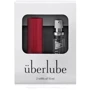Премиум лубрикант 3-в-1 на силиконовой основе Uberlube Good-to-Go Red (15 мл) + кейс