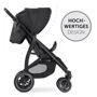 Візок прогулянковий Hauck Rapid 4D Air Black (14848-8): Матеріал коліс резина (надувные)