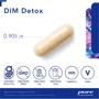 Pure Encapsulations DIM Detox Підтримка детоксикації печінки та метаболізму гормонів 60 капсул