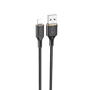 Кабель Hoco USB Cable to Lightning X95 Goldentop 2.4A 1m Black