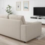 Двухместный диван ІКЕА Vimle Gunnared beige (s69400543) фото 2