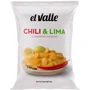 Чипсы картофельные El Valle Chili and Lima со вкусом чили и лайма 130 г (8437001210831)