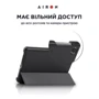 Аксессуар для планшетных ПК AirOn Premium Smart Case Black for Lenovo Tab M8 TB-300FU (4rd Gen) 8 (4822352781092): Материал полиуретан