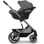 Прогулочная коляска Cybex Balios S Lux SLV Lava Grey с бампером (522002549) фото 10