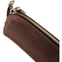 Мужская ключница DNK Leather коричневая (DNK-Keys-L-bochkaH-col.F): Формат кошелька Горизонтальный