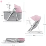 Шезлонг-гойдалка 5 в 1 Kinderkraft Nola Peony Rose (KBNOLA00PNK0000) фото 8