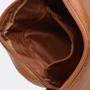 Мужская сумка через плечо Borsa Leather коричневая (K1321-1-coniac): Фактура Матовая, Гладкая