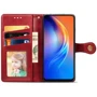 Чохол для телефона Mobile Case GETMAN Gallant Red для TECNO Camon 16 SE: Тип чехол-книжка